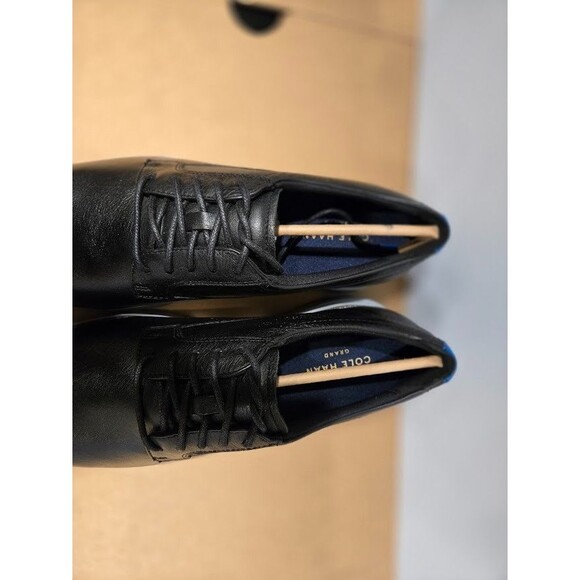 Cole Haan Grand Atlantic Oxford Black Leather C33742 Mens 11 Wide - NEW